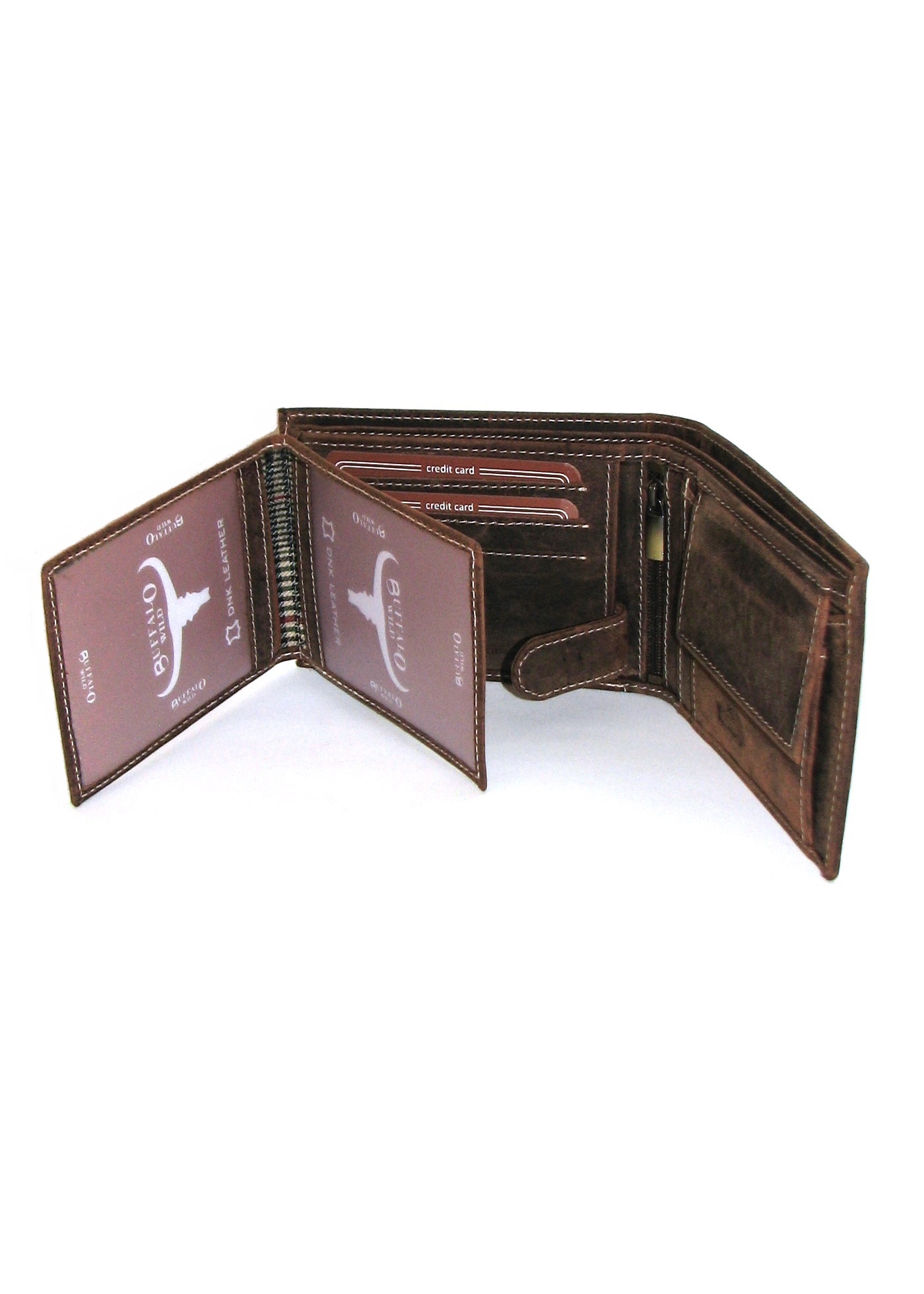 Кошелек мужской DNK Leather DNK-02-BAW TAN Кошелек мужской DNK Leather DNK-02-BAW TAN